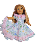 Springtime Fiesta Gown for the 18 inch doll