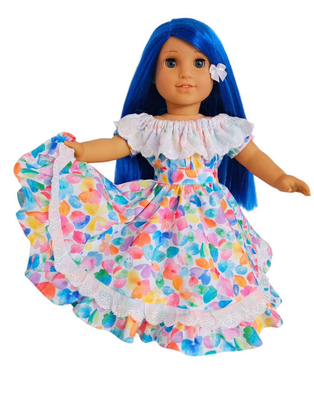 Colorful Fiesta Gown for the 18 inch doll