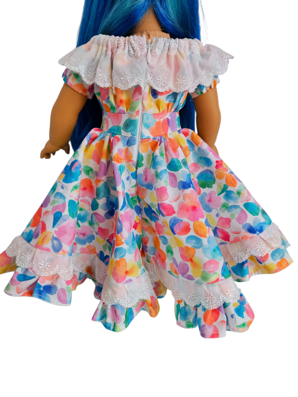 Colorful Fiesta Gown for the 18 inch doll