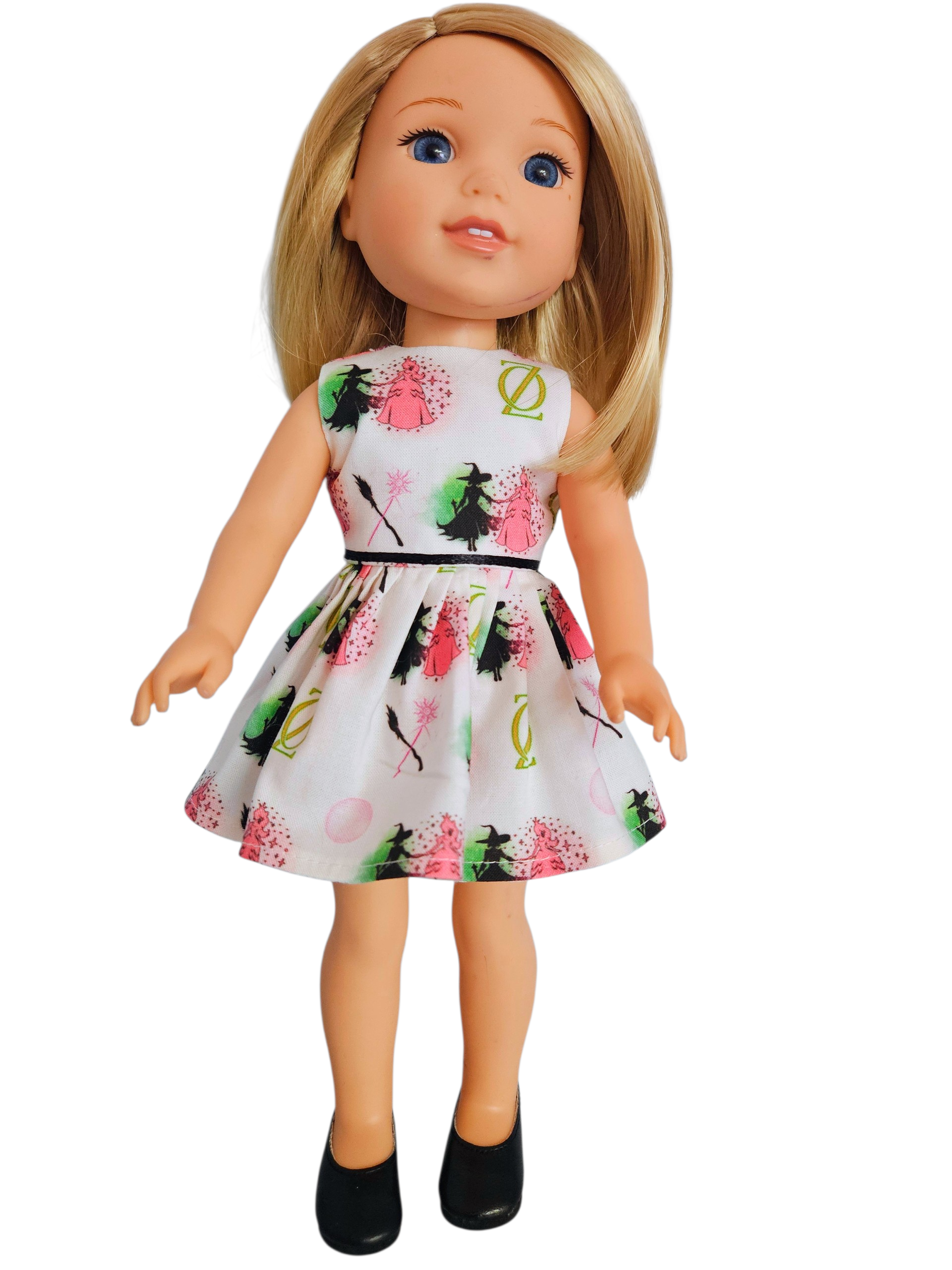 Wicked Cotton Dress/handmade/Wellie Wisher