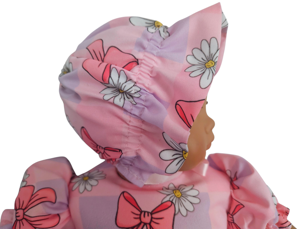 Bitty Baby doll Pink Bows Outfit