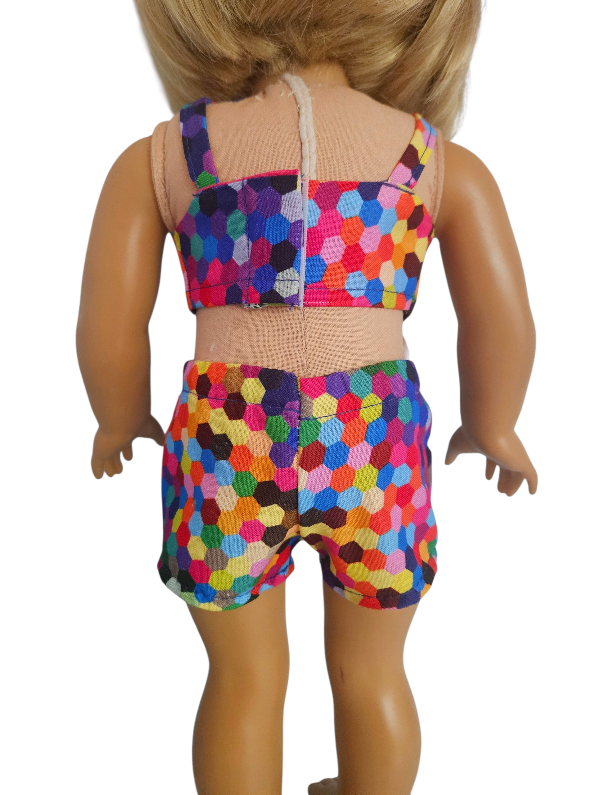 18 inch doll Geometric Shapes Shorts Outfit