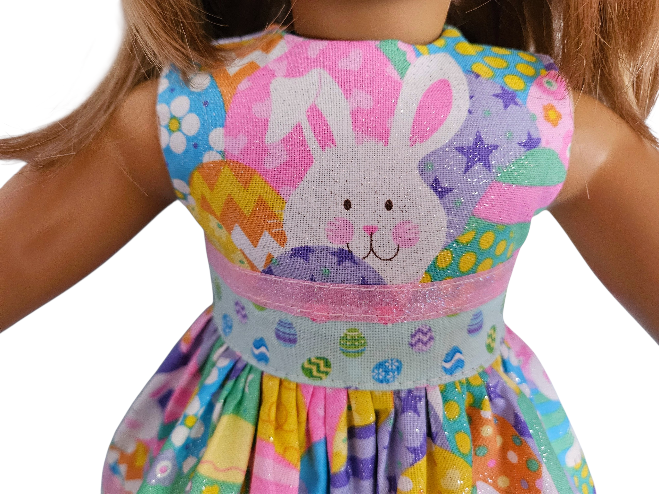 18 inch doll Easter Dress