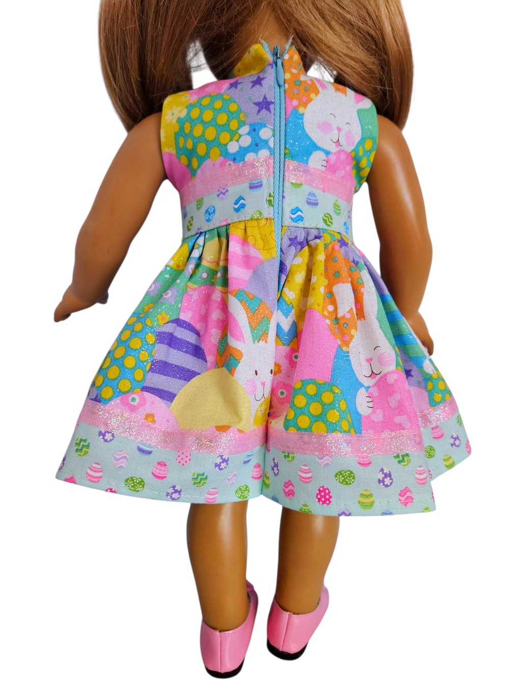 18 inch doll Easter Dress