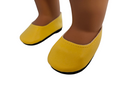 18 inch doll Shoes - Yellow
