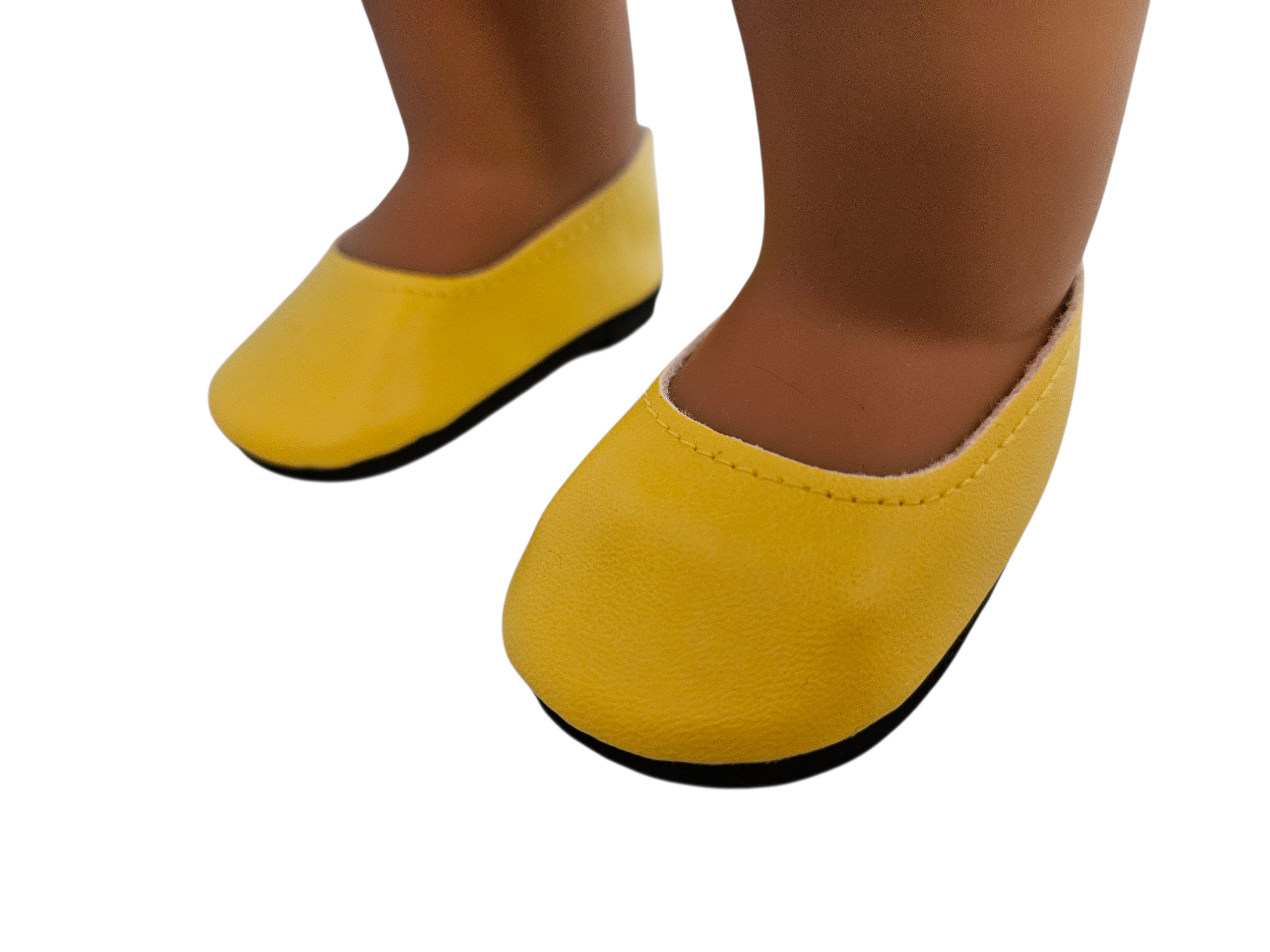 18 inch doll Shoes - Yellow