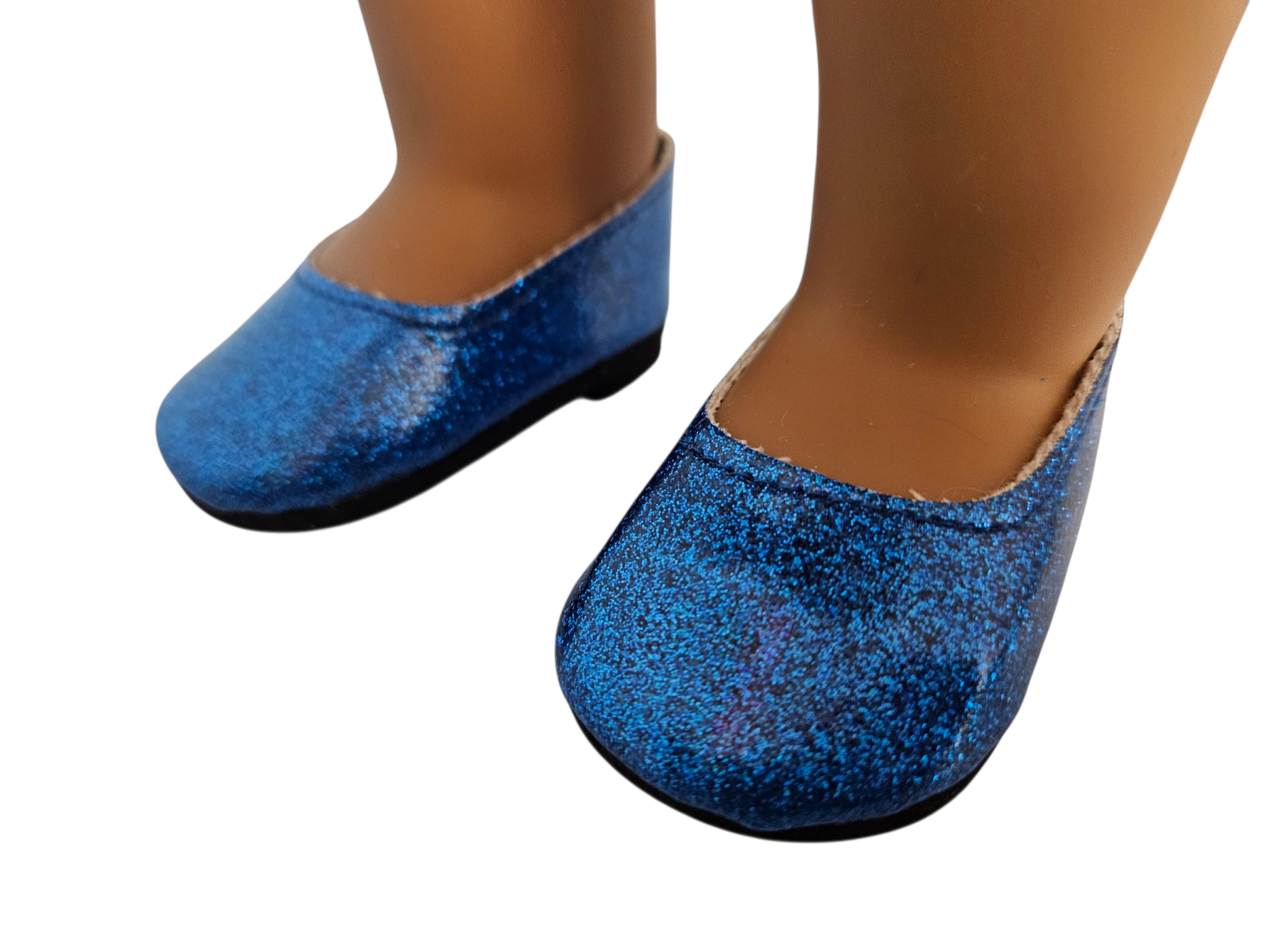 18 inch doll Shoes -  Royal Blue