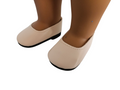 18 inch doll Shoes - Ivory