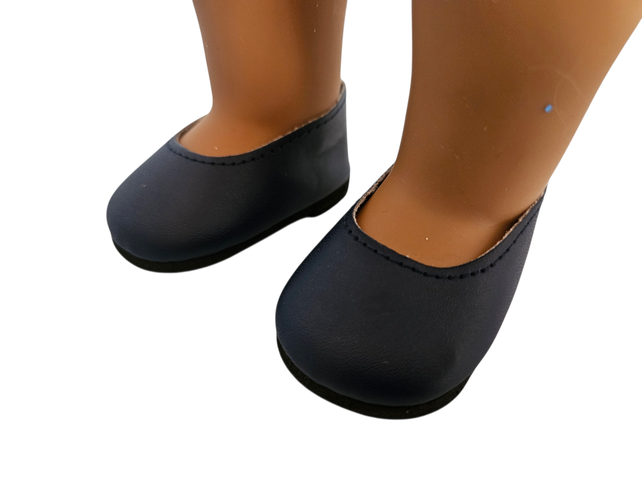 18 inch doll Shoes - Navy Blue