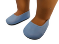 18 inch doll Shoes - Blue