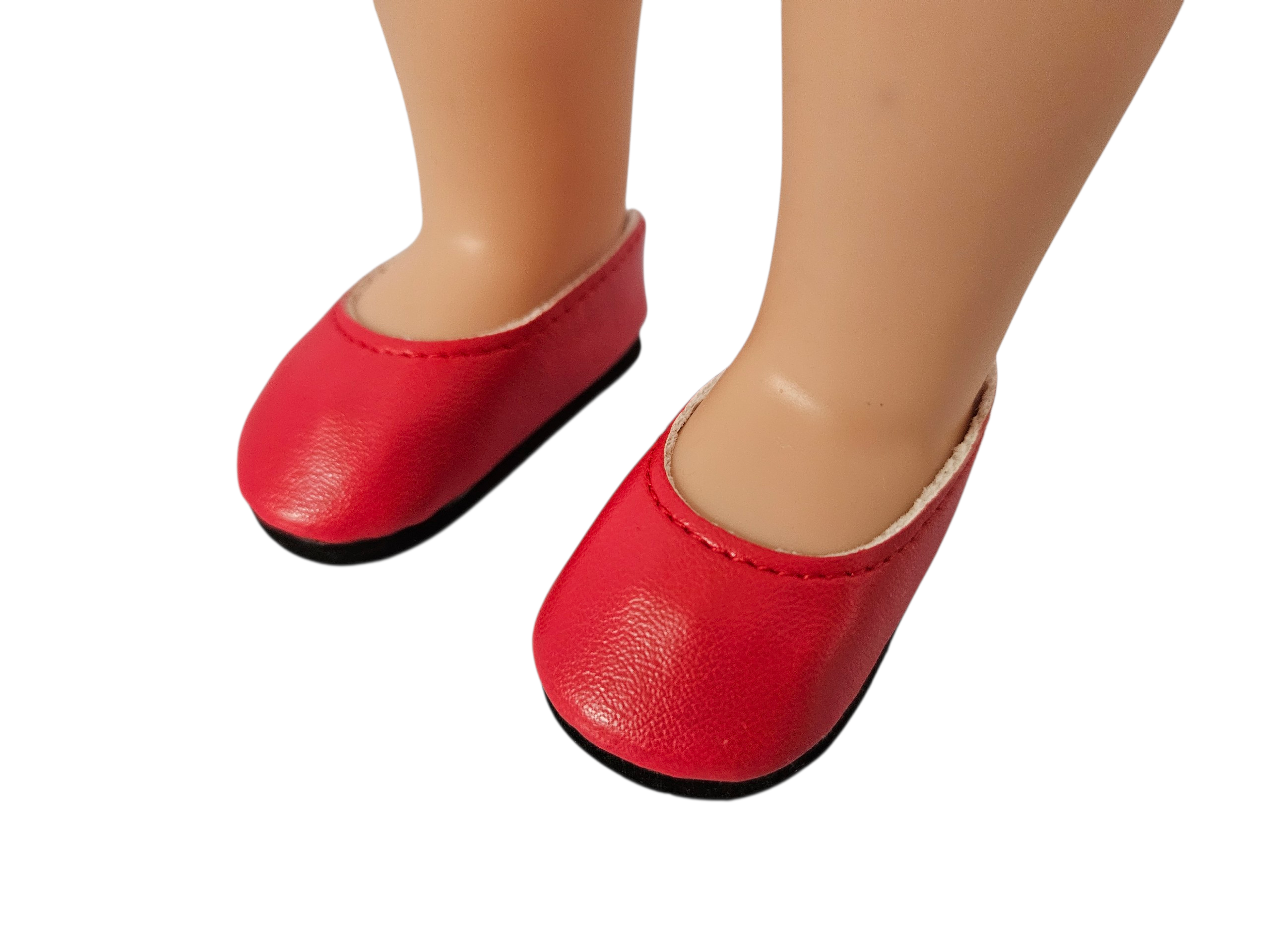 14.5 inch doll shoes - Red