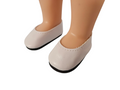 14.5 inch doll shoes - White