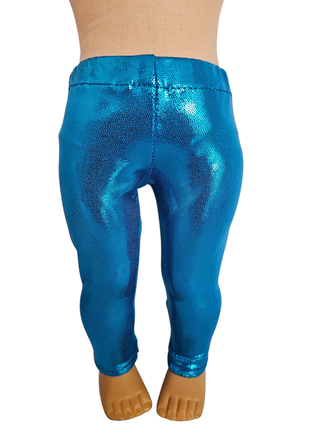 18 inch doll Turquoise Top and Leggings
