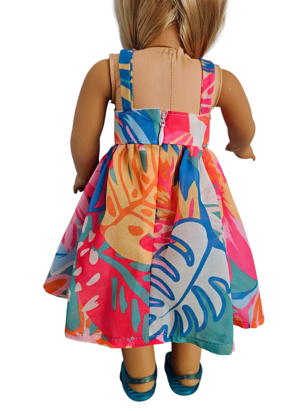 18 inch doll Tropical Summer Dress