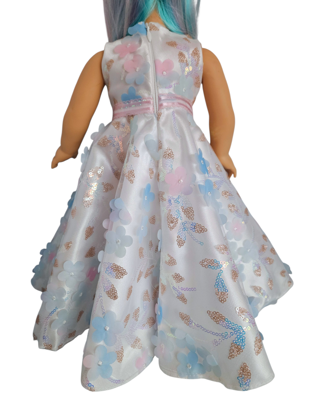 18 inch doll Pretty Petals Gown