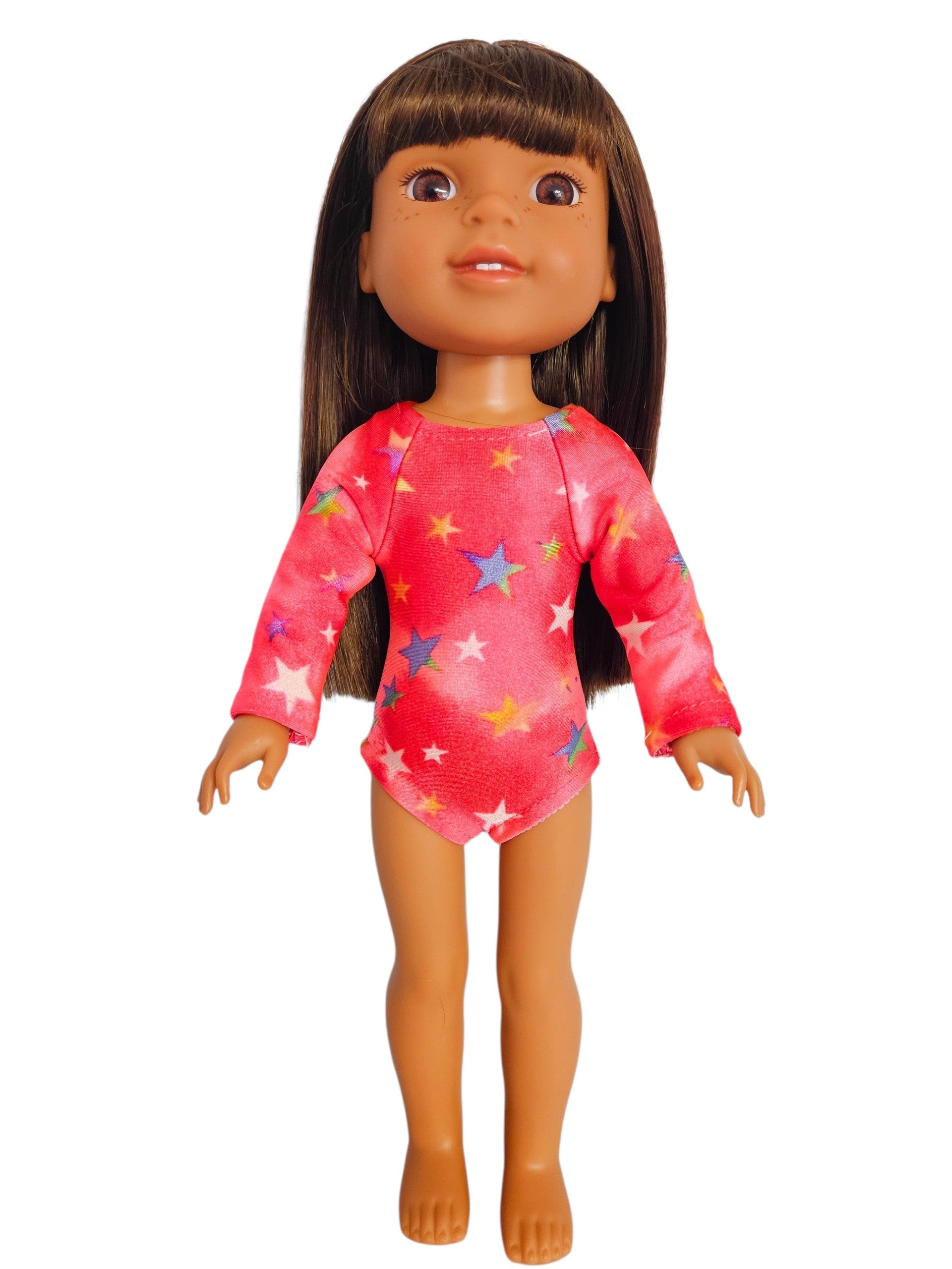 Wellie Wisher Red Stars Leotard