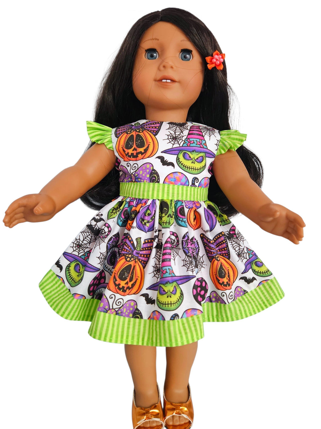 18 inch doll Clothes Colorful Pumpkins Dress