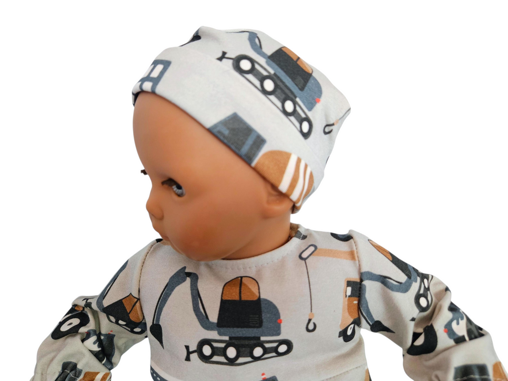 Boy Sleeper and Cap/handmade/Bitty baby boy doll