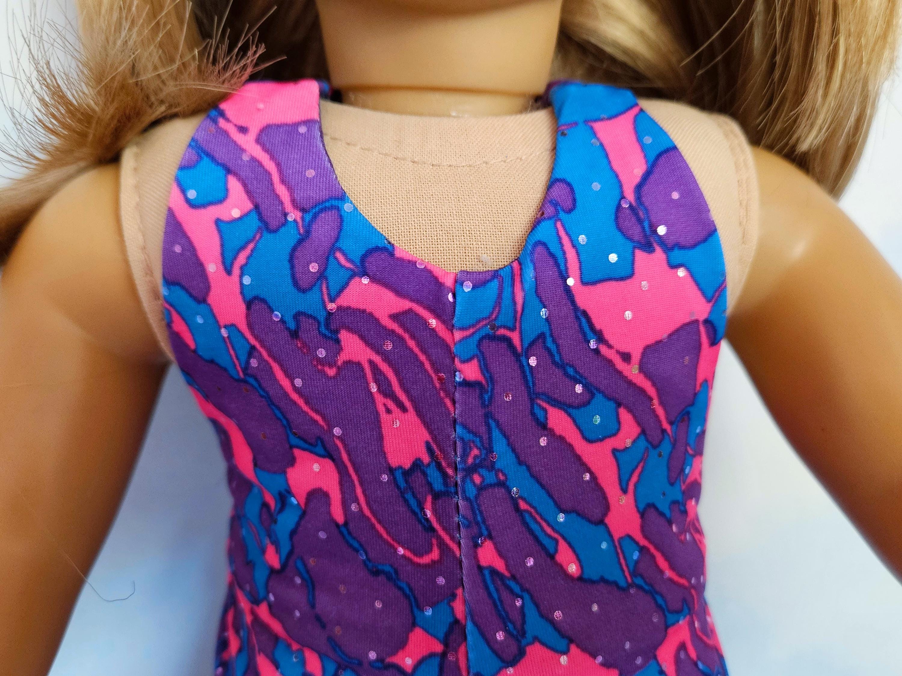 18 inch doll Colorful Sparkly Jumpsuit
