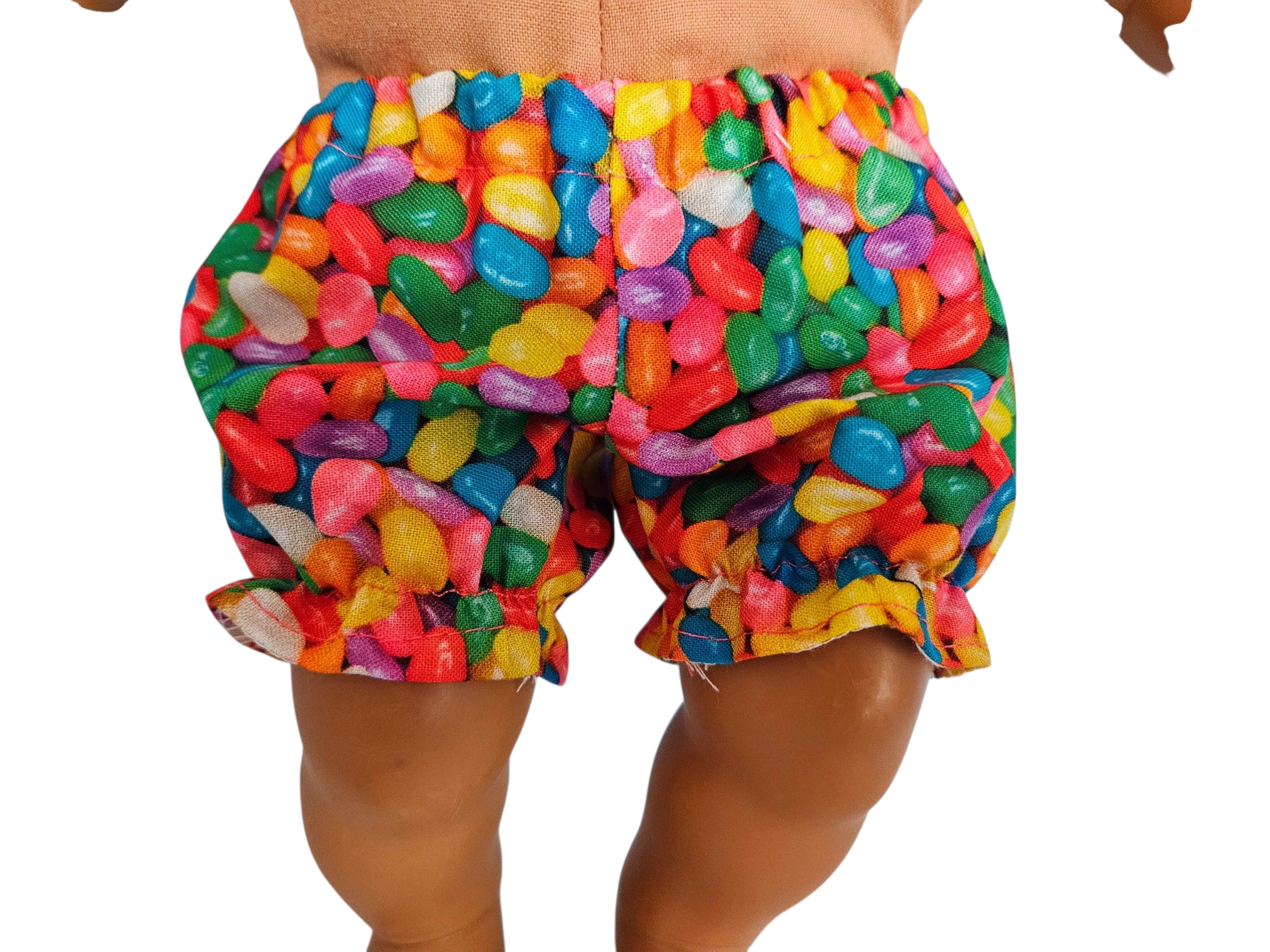 Easter Jelly Bean Dress, Headband and Panties/handmade/Bitty baby