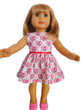 I Love T.Swift Dress/handmade/AG doll/18 inch doll - #102