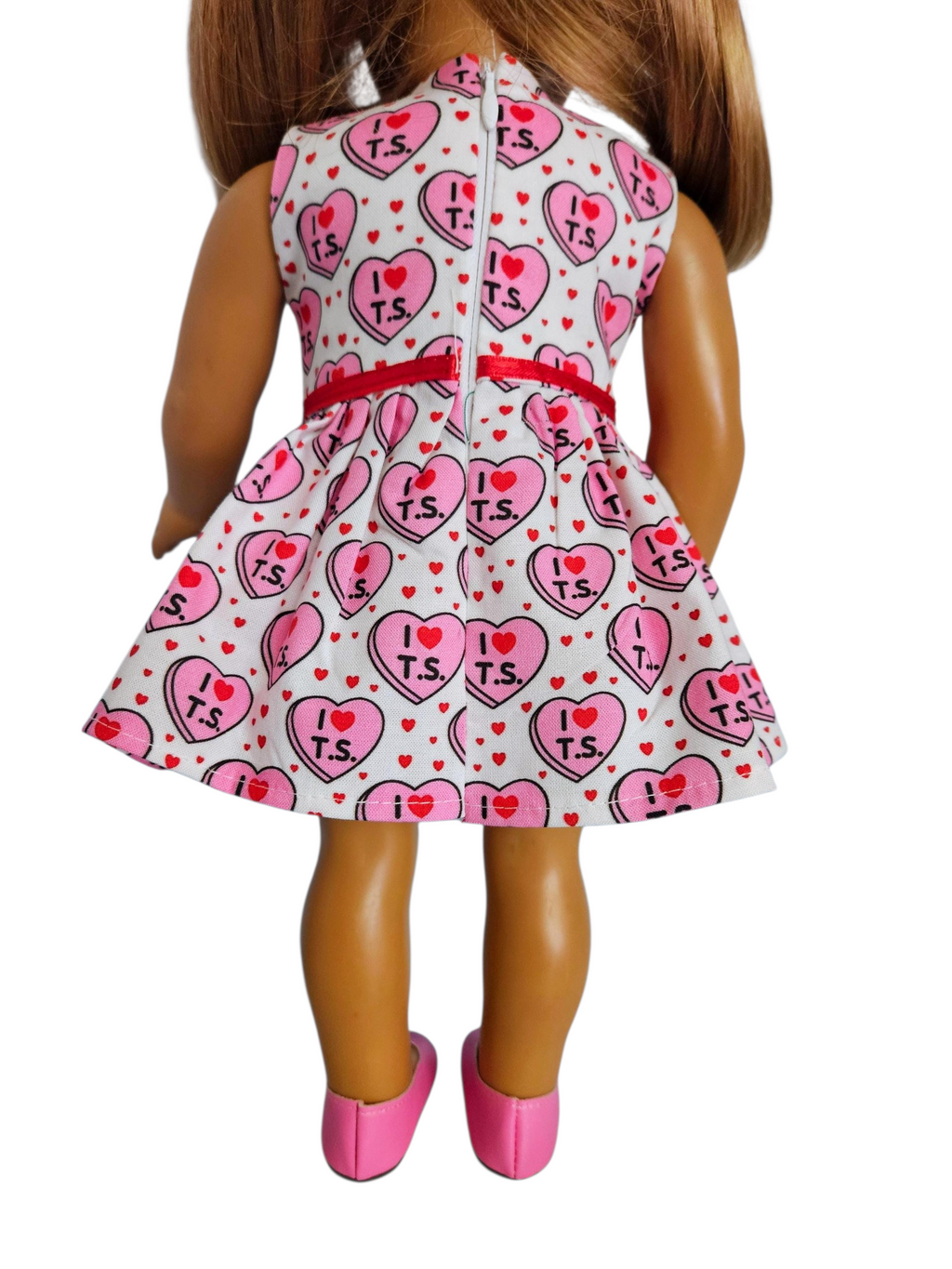 I Love T.Swift Dress/handmade/AG doll/18 inch doll - #102