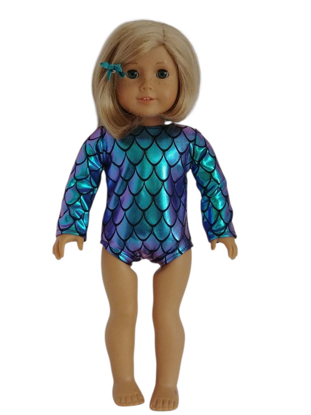 Mermaid Leotard - handmade/AG doll/18 inch doll