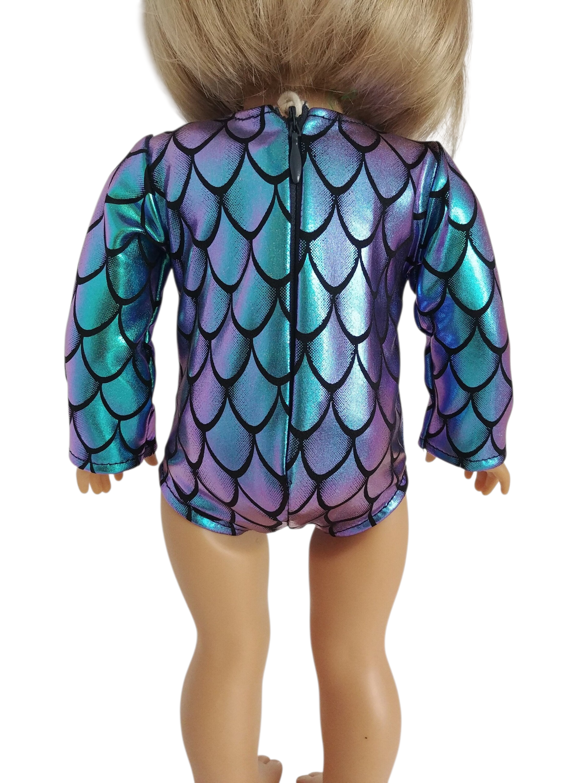 Mermaid Leotard - handmade/AG doll/18 inch doll