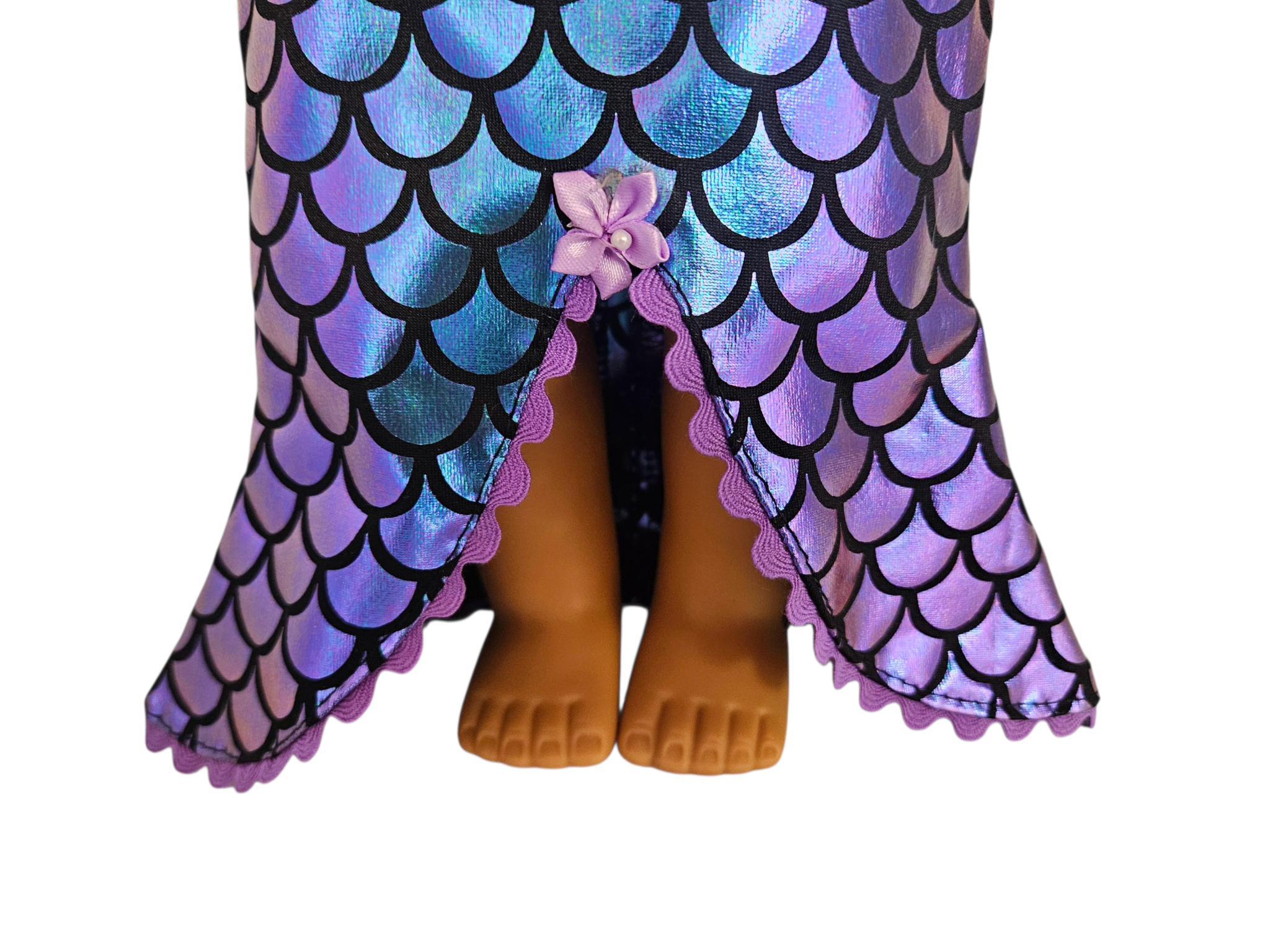 Mermaid Spandex Gown - handmade/AG doll/18 inch doll