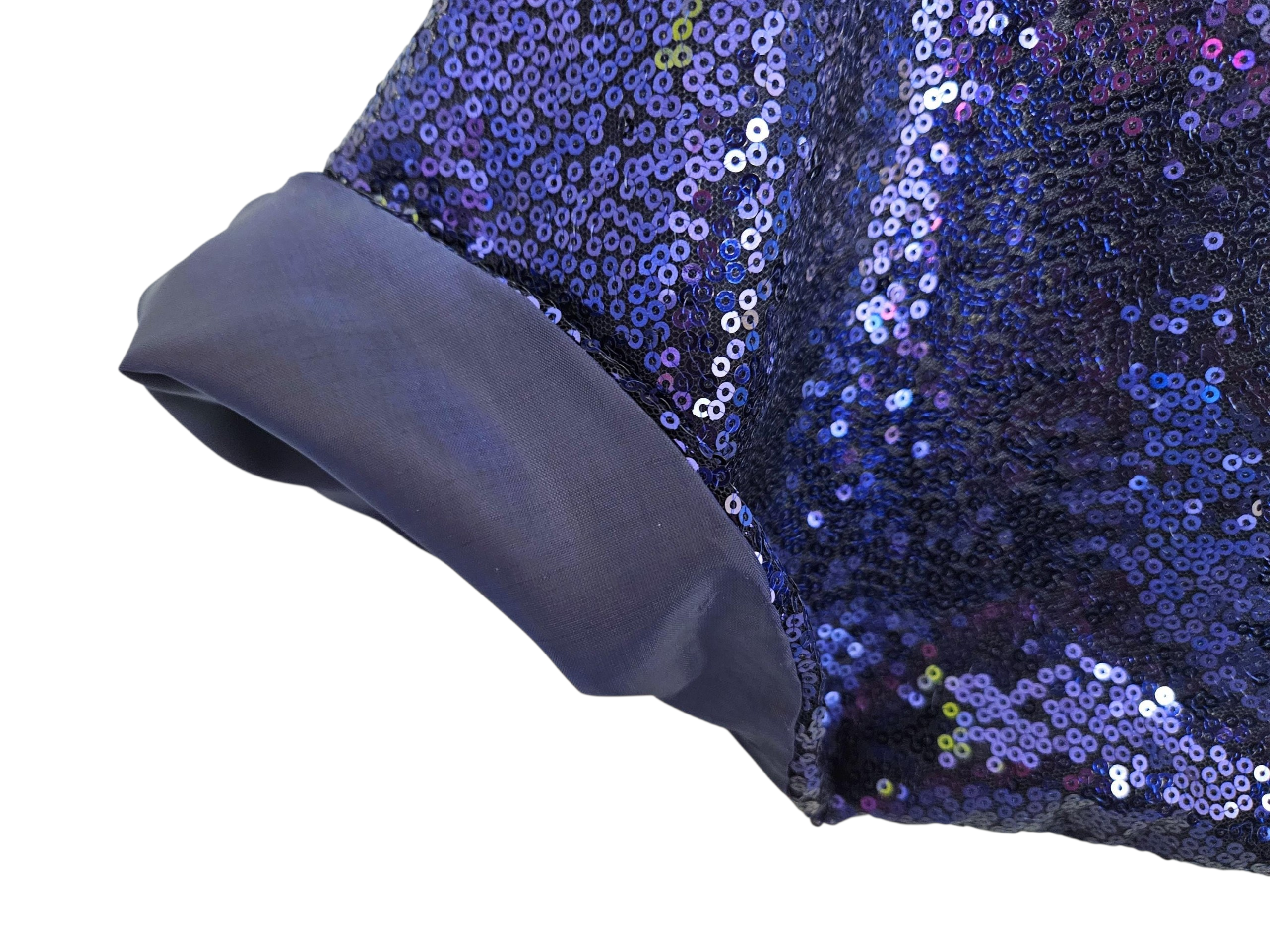 Navy Blue Sequin Gown and Boa/handmade/AG doll/18 inch dolls