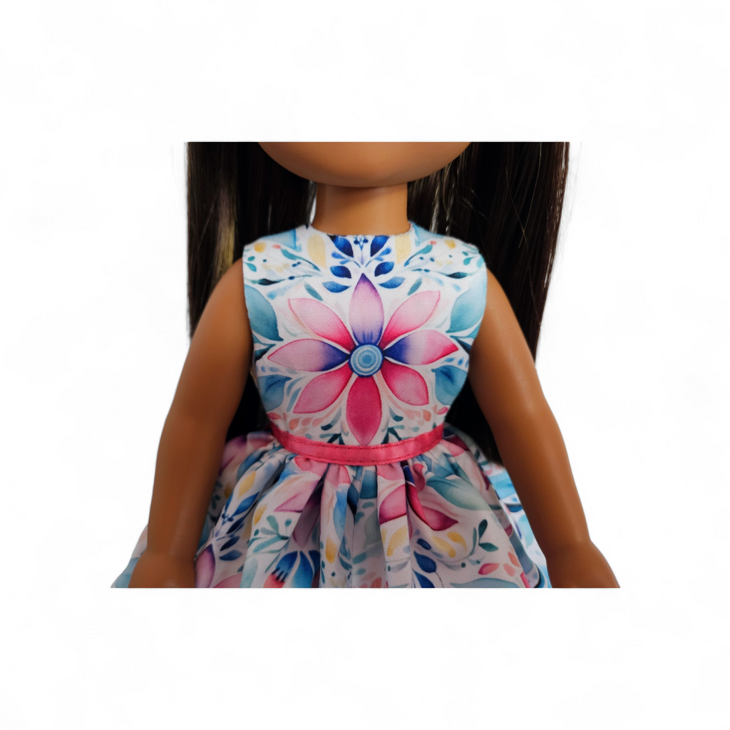 Spring Ruffled Gown for Wellie Wisher