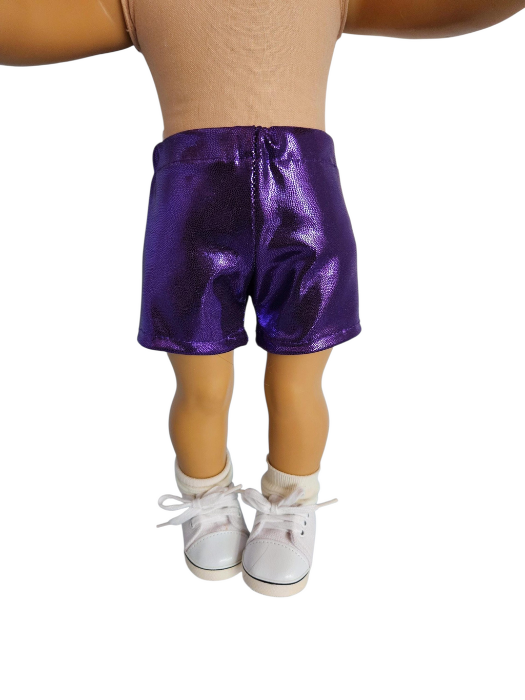 Purple White Basketball Top & Shorts/handmade/AG doll/18 inch doll