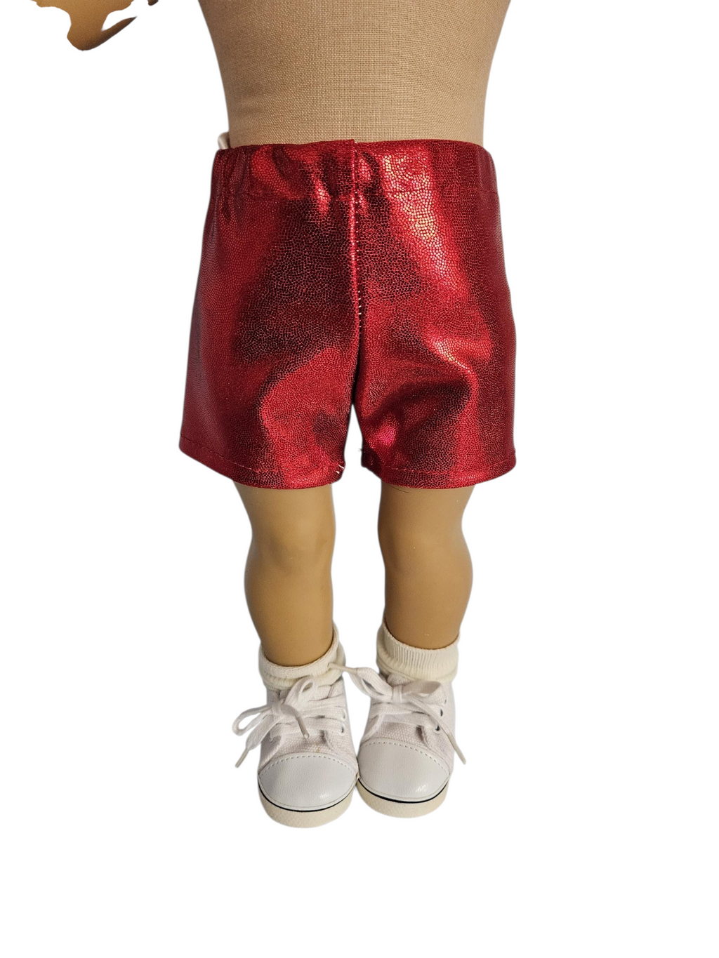 Red White Basketball Top & Shorts/handmade/AG doll/18 inch doll