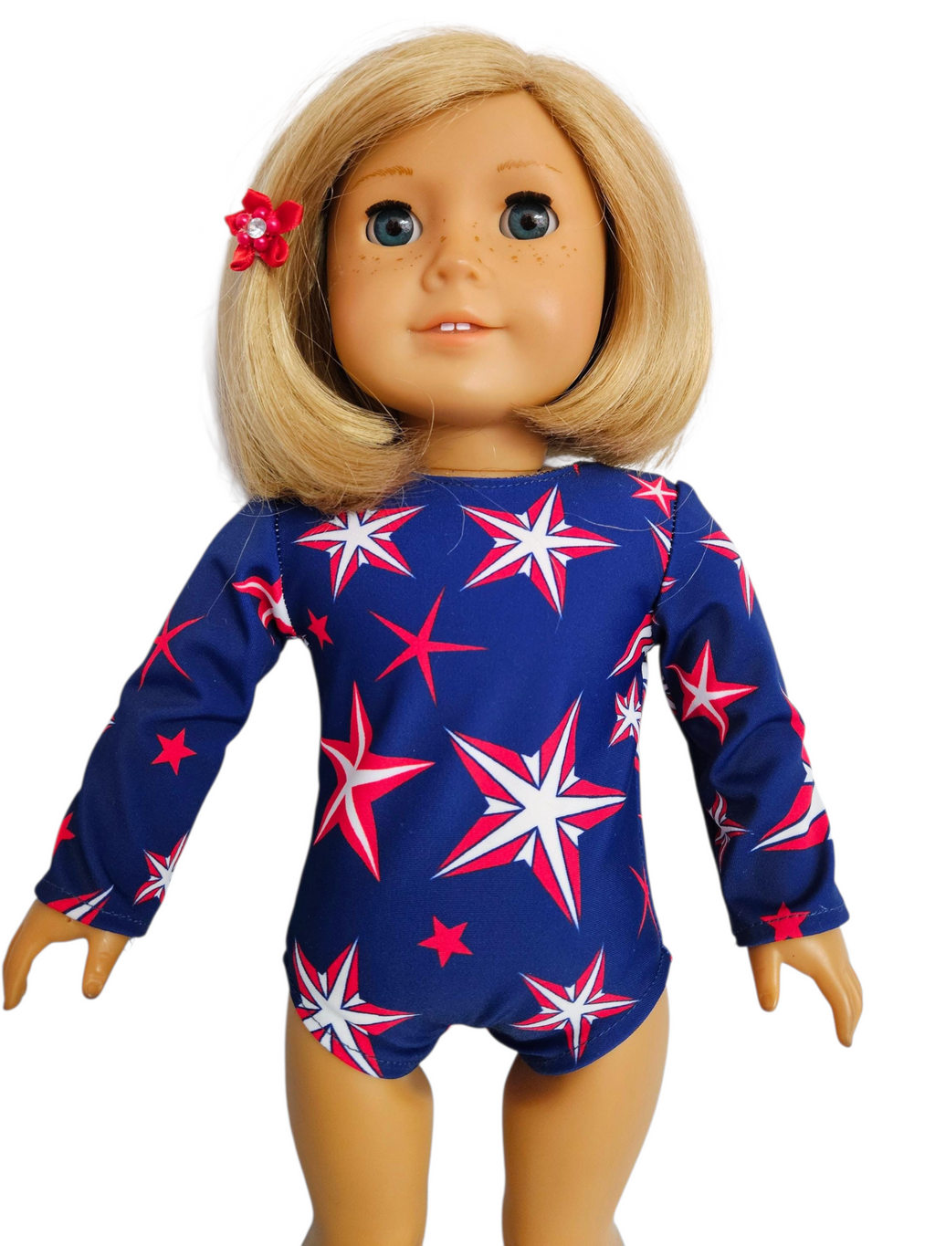 Stars Gymnastic Leotard/handmade/AG doll/18 inch doll
