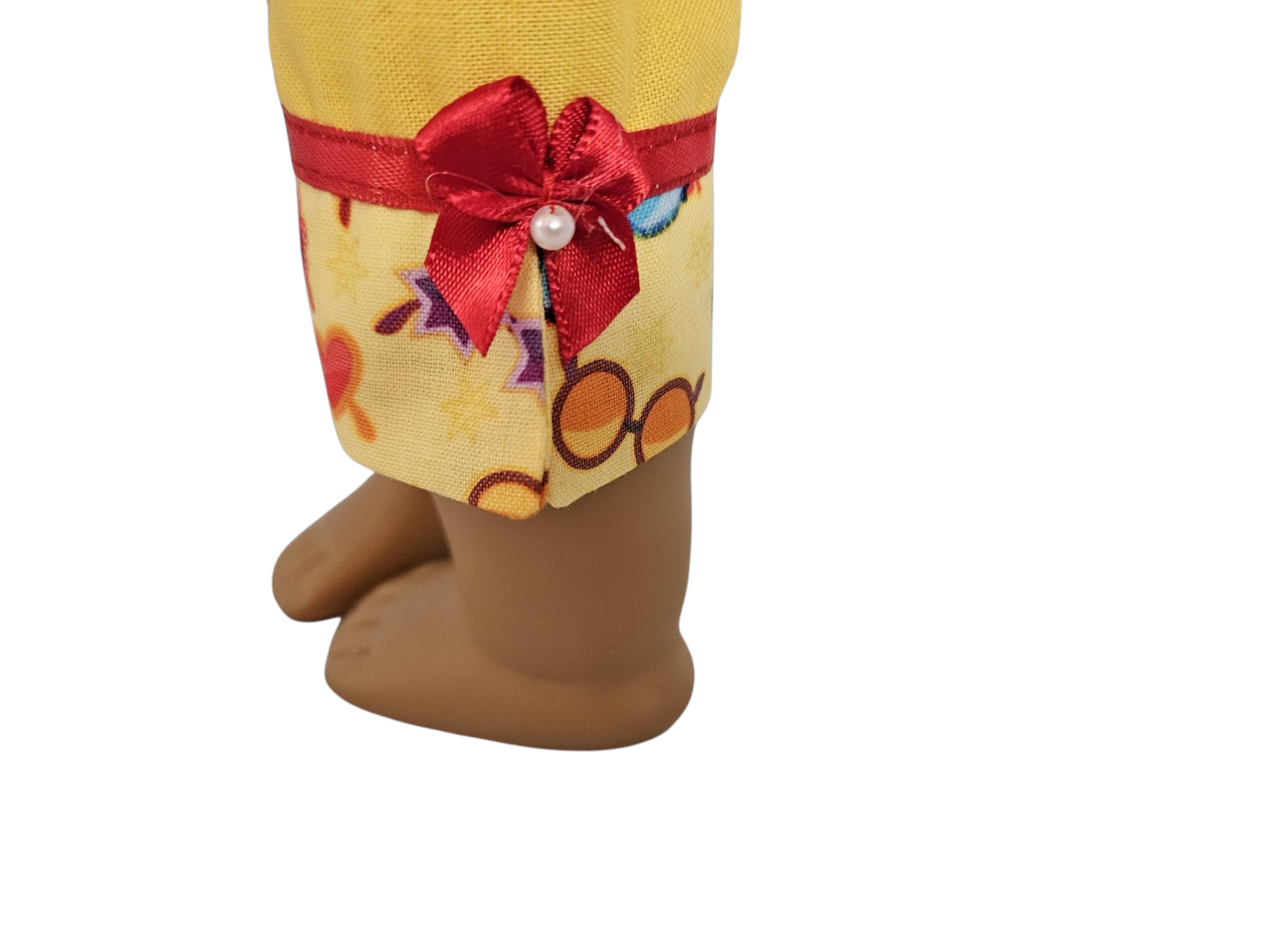 18 inch doll Yellow Sunglasses Capri Outfit